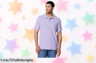 Polo básico de algodón Amazon Essentials a precio loco: el ofertón que tu armario necesita para lucir siempre impecable y sentirte genial en cada ocasión.