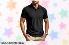 Polo de manga corta MAGCOMSEN, el chollo que necesitas para lucir impecable; tejido elástico y secado rápido a un precio regalado ¡Aprovecha ya antes de quedarte sin él!
