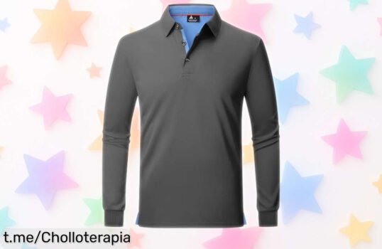 Polo de manga larga JACKETOWN, perfecto para cualquier ocasión y ahora a un precio loco que no te puedes perder. ¡Hazte con el tuyo antes de quedarte sin él!