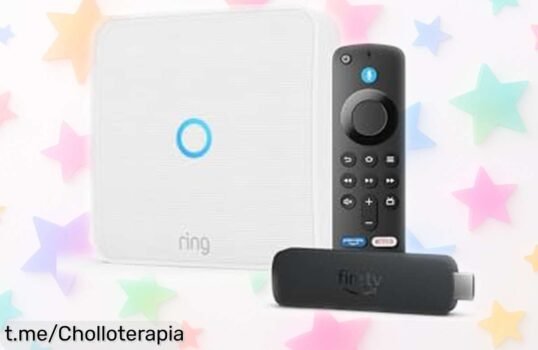 Potente Fire TV Stick 4K Plus con Ring Intercom: controla tu hogar y ve tus series favoritas, ¡aprovéchalo a un precio de regalo que no puedes dejar pasar!