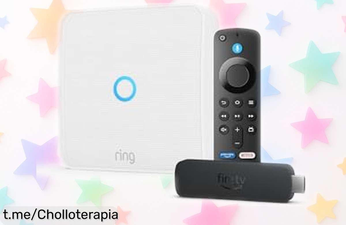 Potente Fire TV Stick 4K Plus con Ring Intercom: controla tu hogar y ve tus series favoritas, ¡aprovéchalo a un precio de regalo que no puedes dejar pasar!