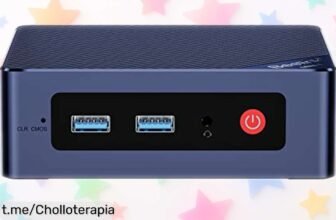 Potente Mini PC Beelink Alder Lake N95 con 8GB RAM y SSD veloz, ¡ahora a un precio de locura! No dejes pasar esta oportunidad única para disfrutar al máximo.