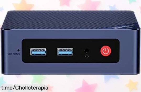 Potente Mini PC Beelink Alder Lake N95 con 8GB RAM y SSD veloz, ¡ahora a un precio de locura! No dejes pasar esta oportunidad única para disfrutar al máximo.