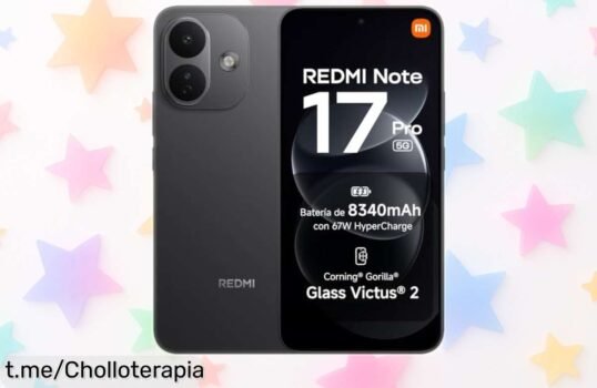 Potente móvil REDMI Note 17 Pro 5G con batería de dos días y carga rápida a un precio loco que no te dejará indiferente, ¡aprovéchalo ya antes de que se acabe!