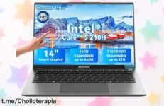 Potente portátil Blackview AceBook 16 con pantalla táctil y chollo de precio que hará volar tus proyectos. ¡No dejes pasar esta oportunidad única!