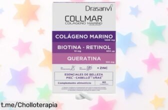 Potente suplemento Collmar Antiage con colágeno marino y coenzima Q10 a precio de risa para lucir una piel radiante, cabello saludable y uñas fuertes ¡No te quedes sin el tuyo!