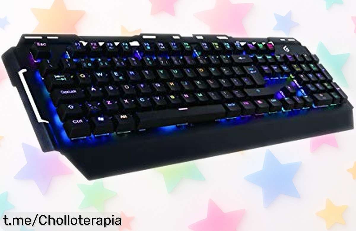 Potente teclado gaming mecánico Conceptronic Kronic01PT a un precio de ganga: potencia tus partidas con macros y duración extrema, ¡no te quedes sin el tuyo!