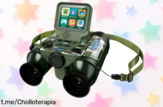 Prismáticos con cámara VTech para explorar la naturaleza y jugar bajo las estrellas, ¡no te pierdas este precio de ganga que hará brillar cada aventura!