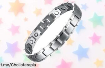 Pulsera magnética MagEnergy para hombre, robusta y elegante que alivia el estrés: ¡llévatela ahora a un precio de ganga que no querrás dejar escapar!