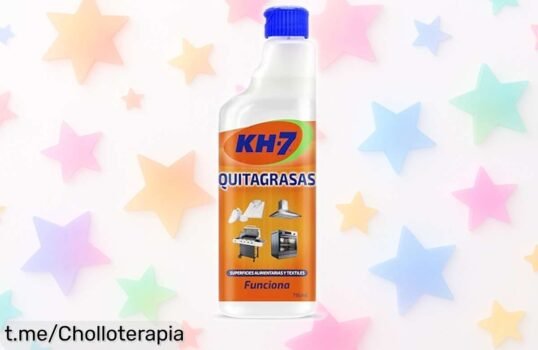 Quitagrasas KH7 recambio 715 mL, el super chollo que elimina grasa y manchas de todo, no te quedes sin darle vida a tus superficies ¡aprovéchalo ya!