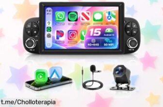 Radio de coche para Fiat Panda 2013-2020 con pantalla táctil, tecnología avanzada y funcionalidades que han caído de precio: ¡hazte con este super chollo antes que se agote!