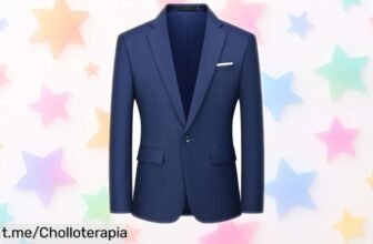 Rebajada y estilosa chaqueta slim fit Autsel Blazer que resalta tu figura ideal para bodas o trabajo, ¡no dejes pasar este ofertón único!