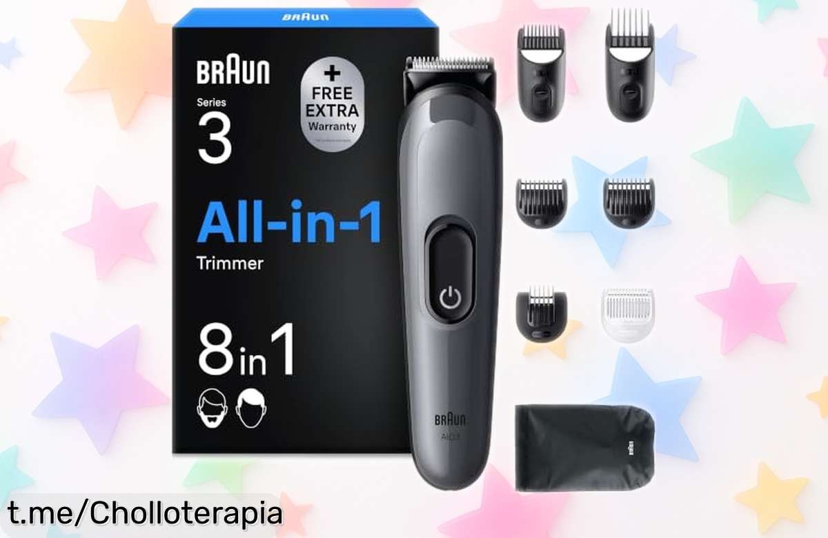 Recortadora todo en uno Braun Series 3 AIO3535g: ¡Ofertón de locura para un corte preciso y cómodo que no podrás dejar escapar!