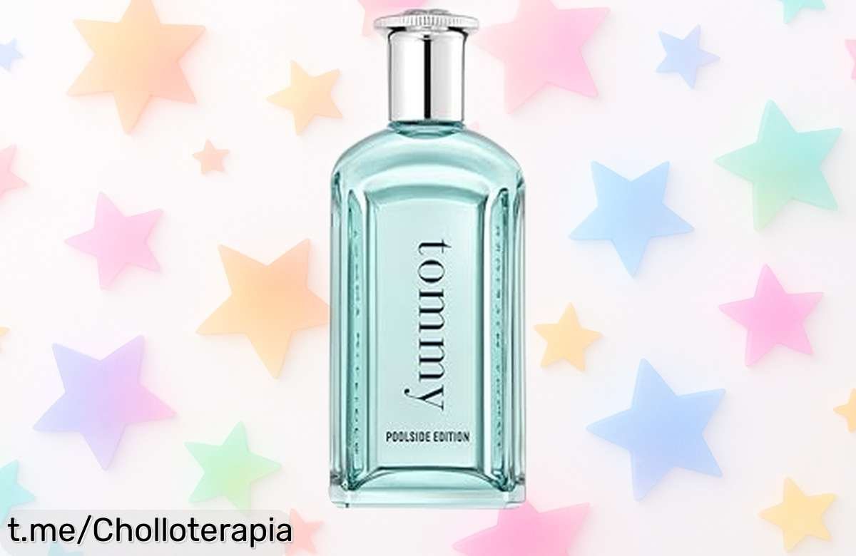 Refresca tu esencia con el agua de colonia Tommy Hilfiger Poolside Edition, aroma vibrante a manzana y cítricos ¡Aprovecha este precio tirado ahora mismo!