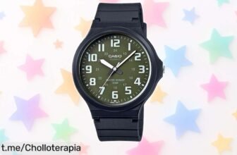 Reloj Casio Mw-240-3bv resistente y funcional a un precio ridículo que no puedes dejar pasar; dale un toque clásico a tu día a día sin complicaciones.