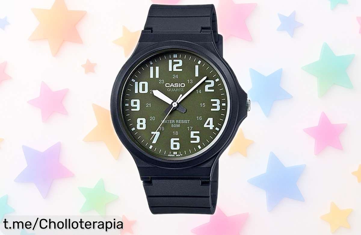 Reloj Casio Mw-240-3bv resistente y funcional a un precio ridículo que no puedes dejar pasar; dale un toque clásico a tu día a día sin complicaciones.