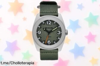 Reloj Nixon A1447535000 para hombre, un diseño moderno y práctico que hoy tiene un precio que no cuadra; ¡aprovéchalo antes de que se esfume esta oportunidad!