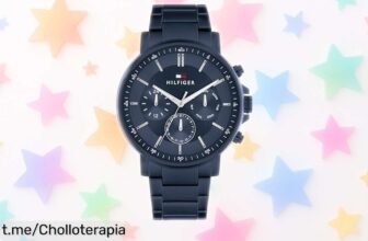 Reloj Tommy Hilfiger para hombre elegante y resistente al agua, ¡ahora a precio tirado! No dejes pasar esta oportunidad única de lucir genial cada día.