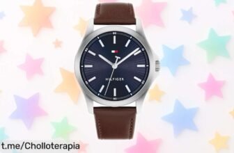 Reloj Tommy Hilfiger para hombre, mezcla perfecta de estilo y deportividad a precio loco: ¡marca la diferencia sin complicaciones y aprovecha esta oferta ya!