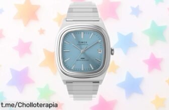 Reloj automático Timex E Line con diseño vintage, resistente al agua y a un precio rebajado que te hará lucir con estilo. ¡No dejes pasar este ofertón y hazlo tuyo ya!