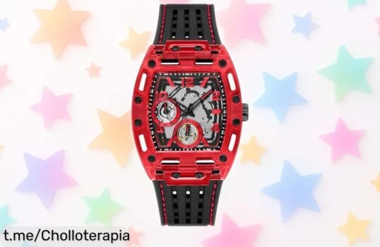 Reloj clásico negro GW0499G4 de GUESS a un precio loco que no te esperas, ¡aprovecha esta oferta única y dale un toque elegante a tu día a día ya!