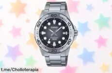 Reloj deportivo Casio MTD140D1AV, resistente al agua y con un precio regalado que te hará sonreír. ¡No dejes pasar esta oferta única!