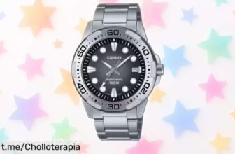 Reloj deportivo Casio MTD140D1AV, resistente al agua y con un precio regalado que te hará sonreír. ¡No dejes pasar esta oferta única!