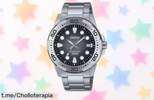Reloj deportivo Casio MTD140D1AV, resistente al agua y con un precio regalado que te hará sonreír. ¡No dejes pasar esta oferta única!