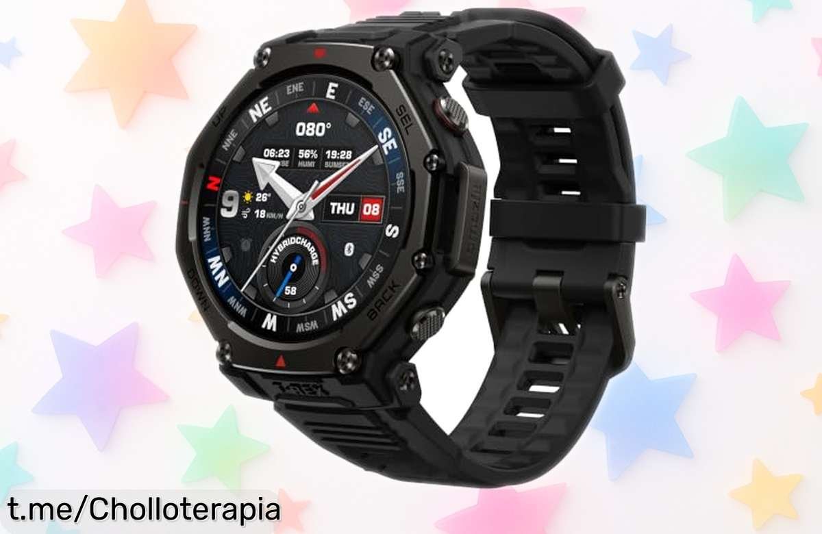 Reloj inteligente Amazfit TRex 3 Pro, un ofertón todoterreno con pantalla AMOLED y GPS offline. No dejes pasar esta oportunidad única de llevar la aventura en tu muñeca.