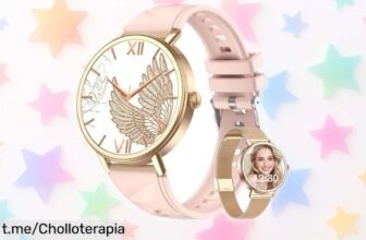 Reloj inteligente Blackview para mujer con pulsómetro y monitoreo de sueño, un ofertón que transforma tu día a día; no dejes escapar esta oportunidad increíble.