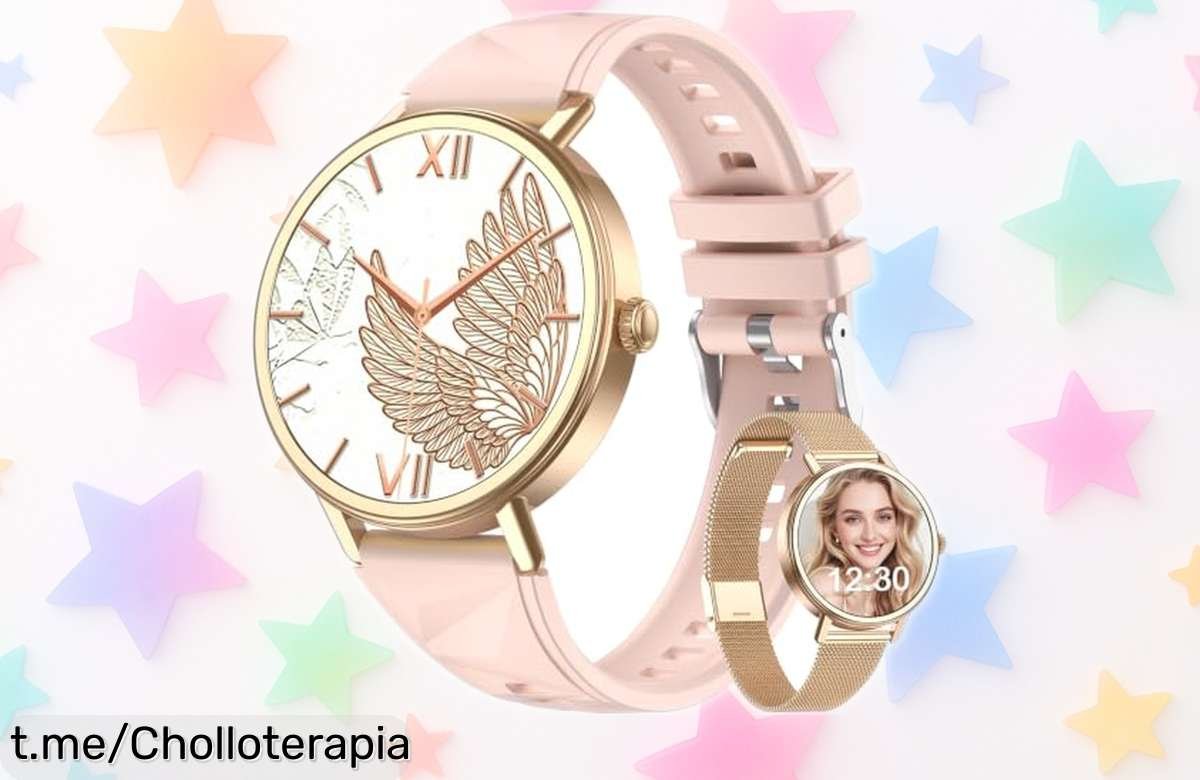 Reloj inteligente Blackview para mujer con pulsómetro y monitoreo de sueño, un ofertón que transforma tu día a día; no dejes escapar esta oportunidad increíble.