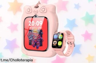 Reloj inteligente Blackview para niños con juegos y cámara a un precio loco, ¡rebajado de forma increíble! Haz que cada instante sea mágico y divertido para ellos.