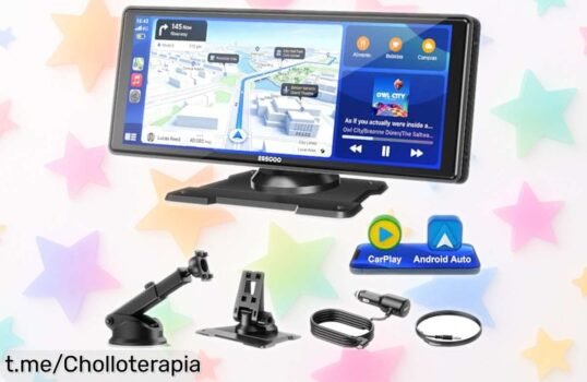 Renueva tu auto con la pantalla ESSGOO de 10,26”: Carplay y Android Auto inalámbrico a un precio alucinate. ¡No te quedes sin ella, tu coche lo merece!