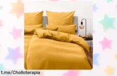 Renueva tu cama con el juego de funda nórdica y almohada Blumtal en microfibra suave a un precio loco que no se ve todos los días, ¡no te quedes sin el tuyo!