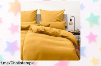 Renueva tu cama con el juego de funda nórdica y almohada Blumtal en microfibra suave a un precio loco que no se ve todos los días, ¡no te quedes sin el tuyo!