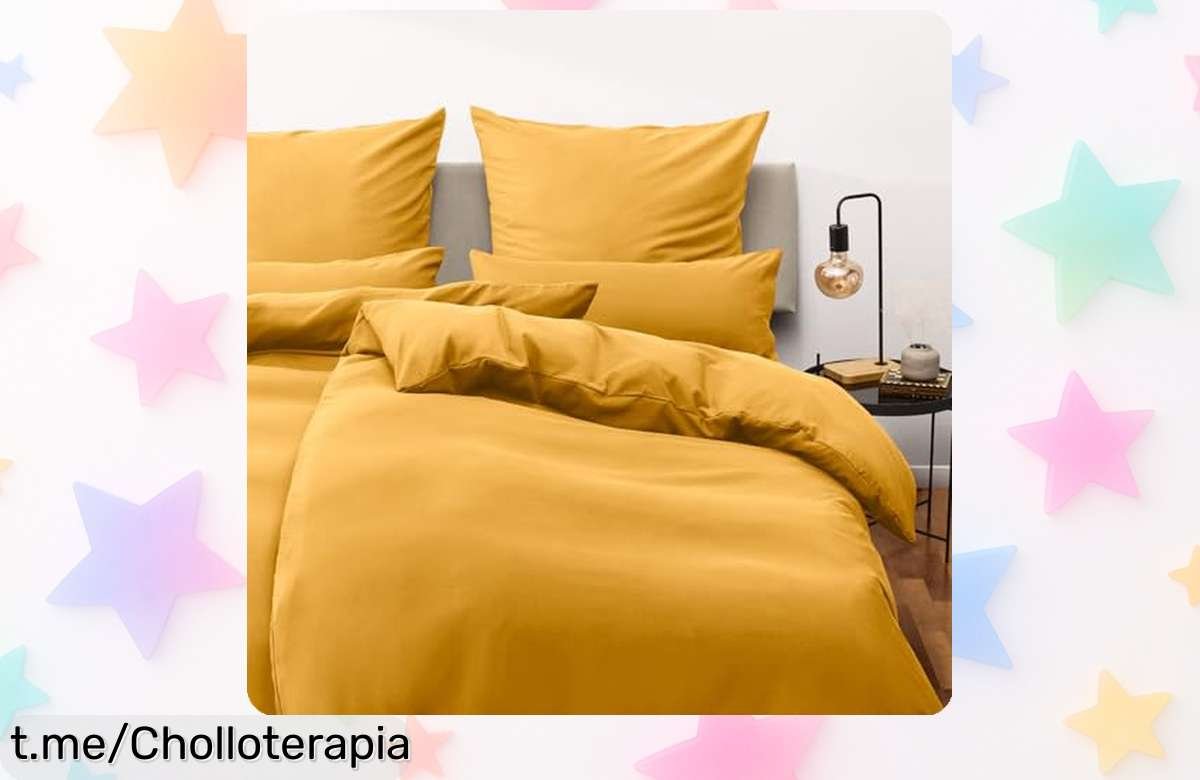 Renueva tu cama con el juego de funda nórdica y almohada Blumtal en microfibra suave a un precio loco que no se ve todos los días, ¡no te quedes sin el tuyo!