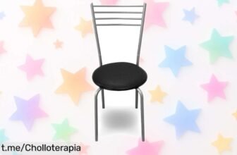 Renueva tu cocina con la silla de diseño Emma II, estructura metálica y asiento acolchado a un precio regalado que no podrás dejar escapar. Hazla tuya ya y dale vida a tu hogar.