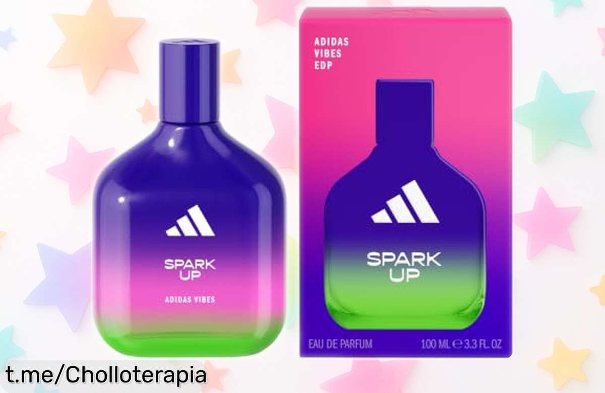 Revitaliza tus días con el perfume Adidas Vibes Spark Up de 100 ml, frescura y energía positiva al mejor precio; ¡aprovéchalo antes de que se acabe!