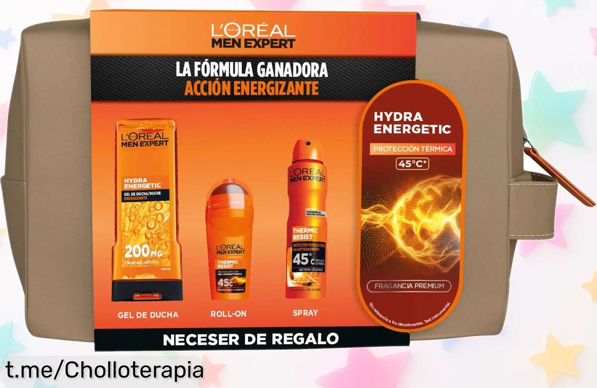 Revitaliza tus mañanas con el pack de gel de ducha y desodorantes Men Expert de L’Oreal Paris, ¡ofertón que no querrás dejar escapar!