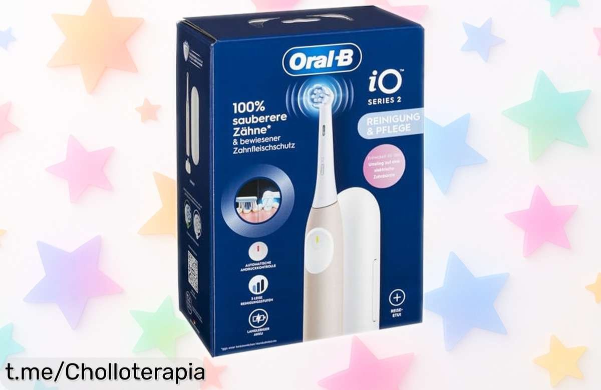 Revolucionario cepillo de dientes eléctrico OralB iO Series 2 a precio loco: cuida tus encías y consigue una sonrisa perfecta sin esfuerzo, ¡no te lo pierdas!
