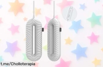 Secador eléctrico de zapatos Snowpea que elimina olores y seca tus botas en un plis, ¡aprovéchalo ya antes de que esta oferta se esfume!