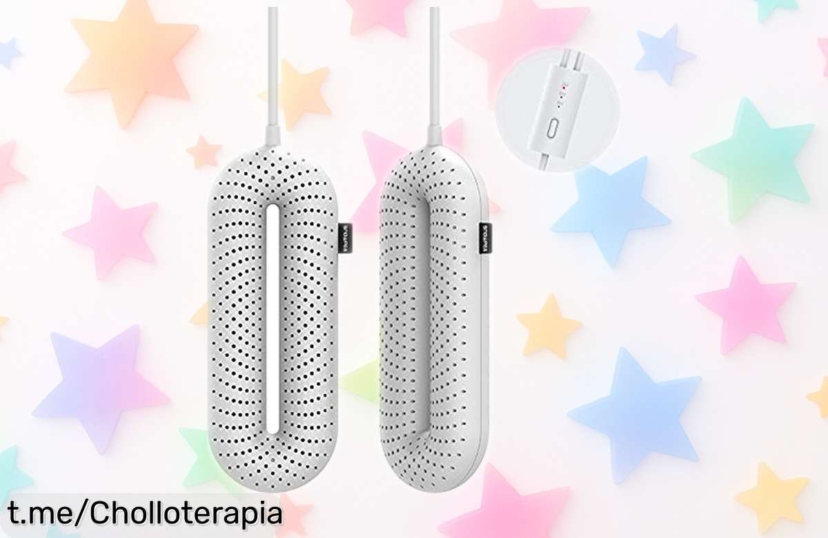 Secador eléctrico de zapatos Snowpea que elimina olores y seca tus botas en un plis, ¡aprovéchalo ya antes de que esta oferta se esfume!