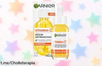 Sérum anti manchas Garnier con vitamina C, absorción súper ligera y resultados en 3 días, ¡ahora a un precio de ganga que te hará sonreír!