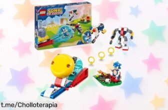 Set de LEGO Sonic The Hedgehog 77001 con lanzador y figuras a precio loco: ¡disfruta batallas épicas mientras te sumerges en horas de diversión!