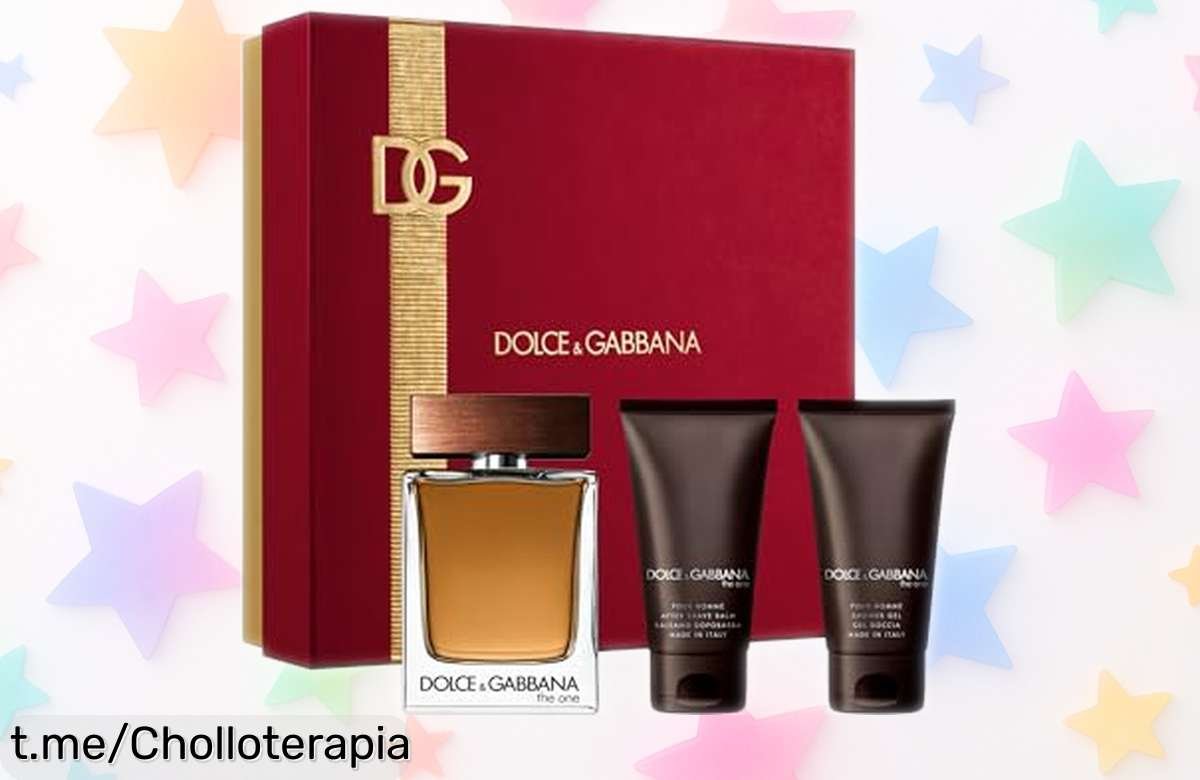 Set de regalo Dolce & Gabbana The One For Men: Perfume, bálsamo y gel por un precio que es una locura. ¡Hazte con este chollazo antes que se acaben!