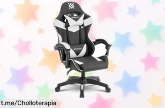 Silla gaming Defender Urana a precio loco: apoya tu rendimiento con su respaldo reclinable y confort total. ¡No dejes pasar este ofertón para tus mejores partidas!