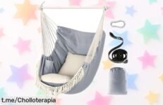 Silla hamaca colgante Chihee MAX para que disfrutes de momentos mágicos en cualquier sitio, ahora a un precio increíblemente bajo ¡no te lo pierdas!