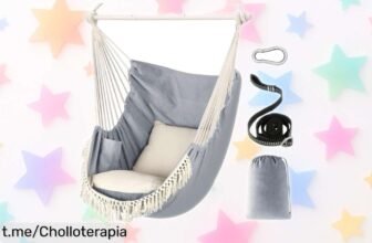 Silla hamaca colgante Chihee MAX para que disfrutes de momentos mágicos en cualquier sitio, ahora a un precio increíblemente bajo ¡no te lo pierdas!