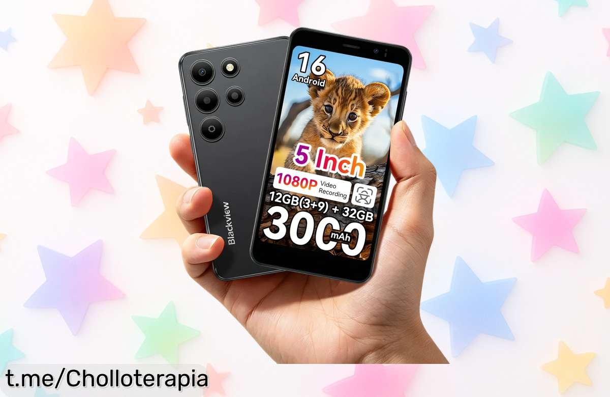 Smartphone mini Blackview WAVE 2C: Potencia en tu mano con 12GB RAM y cámara Full HD a un precio loco. ¡Hazlo tuyo antes de que se acabe!
