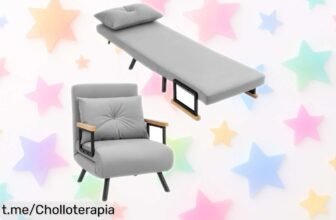 Sofá cama plegable HOMCOM 4 en 1, un ofertón que se adapta a tus espacios y te ofrece comodidad con cada ajuste. ¡Llévatelo ahora antes de que desaparezca!